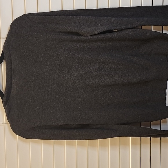 THE LOFT Gray Button up cardigan  Large - Picture 8 of 10